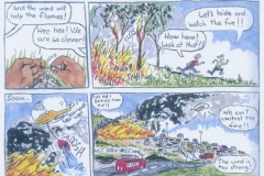 2016 Cartoon to educate children not to set fires