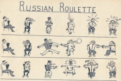 1974 Russian Roulette p1 - Based on a cartoon from Mad Magazine