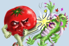 Tomatoes fight cancer